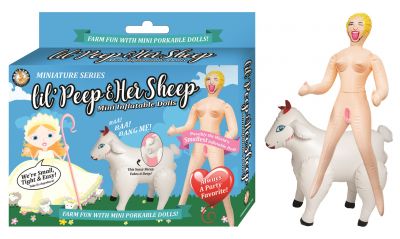 Miniature Series Lil' Peep & Her Sheep Mini Inflatable Dolls