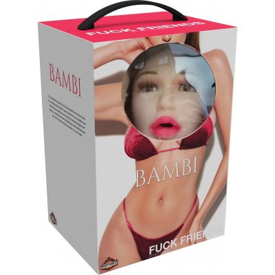 Fuck Friends Bambi Blow-Up Doll with Rechargeable Egg Kit