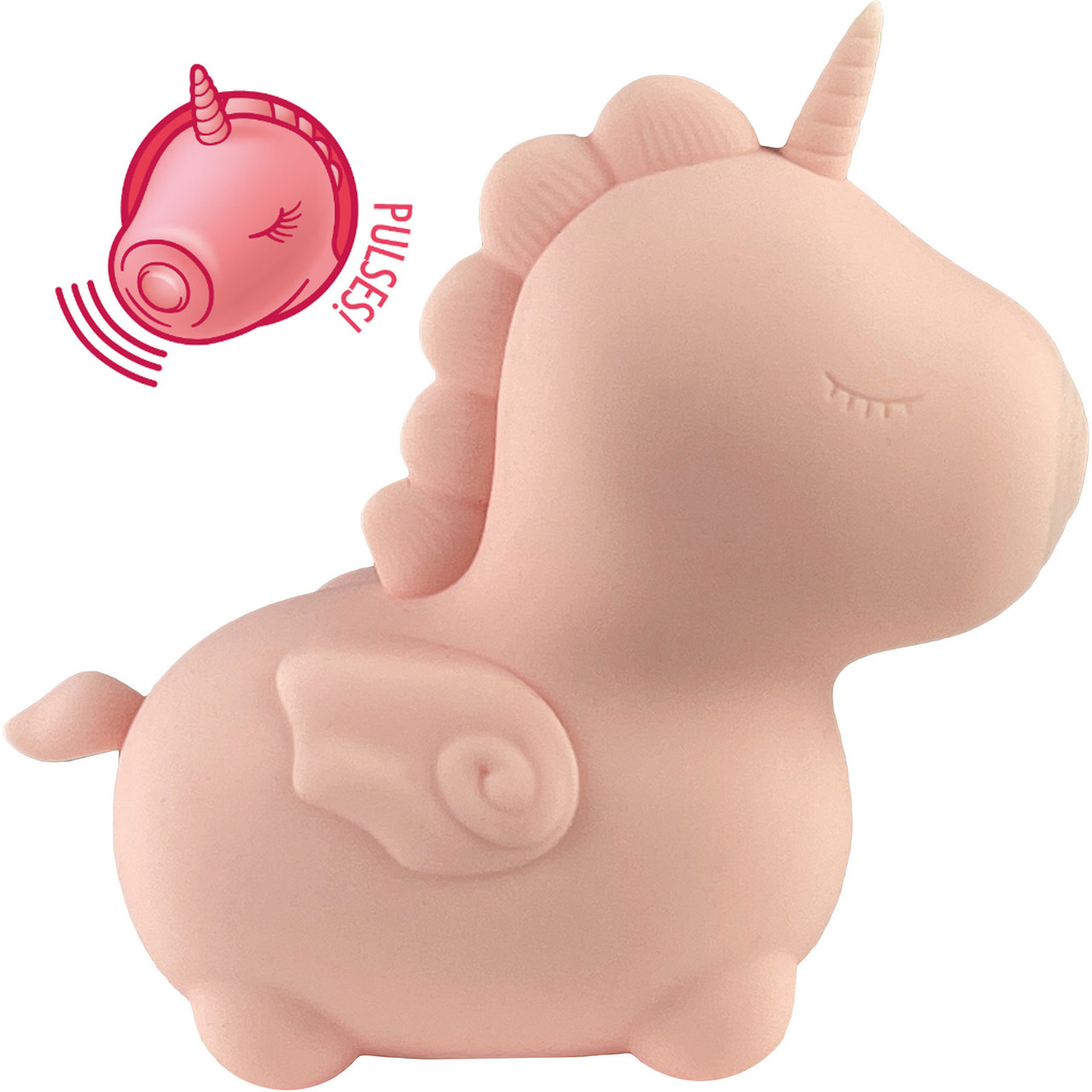 Unihorn+Heart+Throb+The+Pulsing+One+Silicone+Clitoral+Stimulator