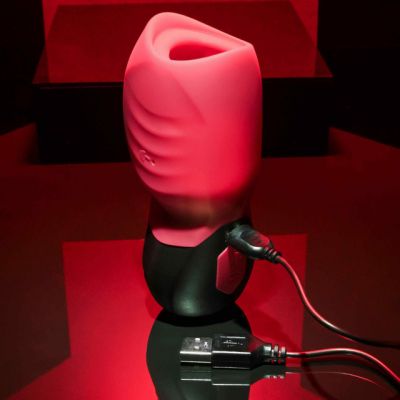 Gender X Body Kisses Rechargeable Silicone Vibrating Suction Massager