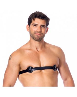 Men's Spiked Nipple Harness