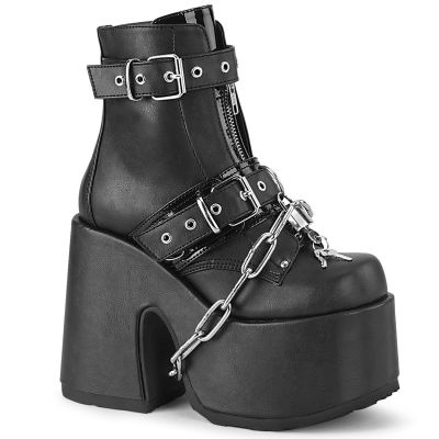 Chained Chunky Ankle Boots