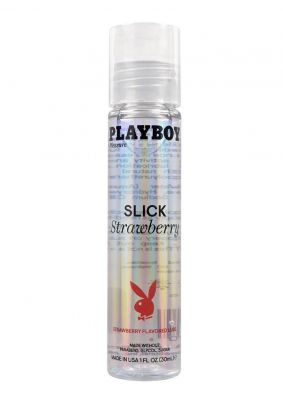 Playboy Slick Strawberry Water Based Lubricant