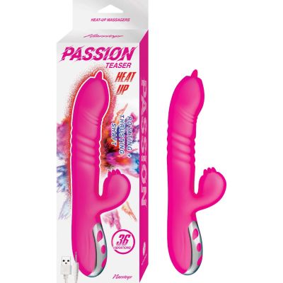 Passion Teaser Heat Up Rechargeable Silicone Rabbit Vibrator