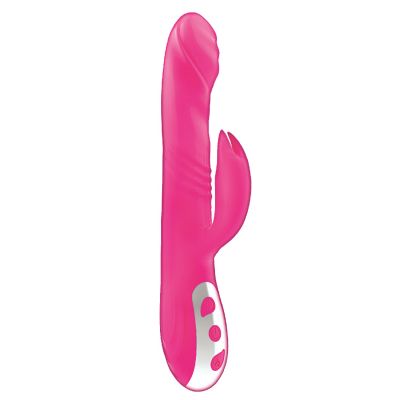 Passion Tickler Heat Up Rechargeable Silicone Rabbit Vibrator