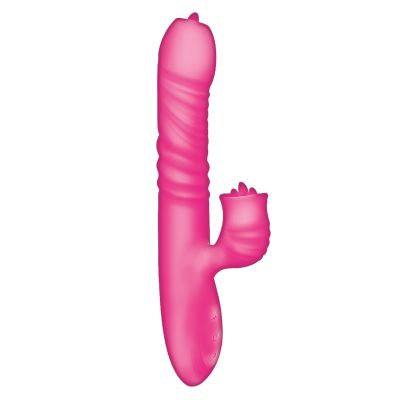 Passion Grabber Heat Up Rechargeable Silicone Rabbit Vibrator