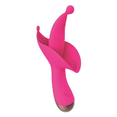 Passion Flower Bud Heat Up Rechargeable Silicone Clitoral Stimulator