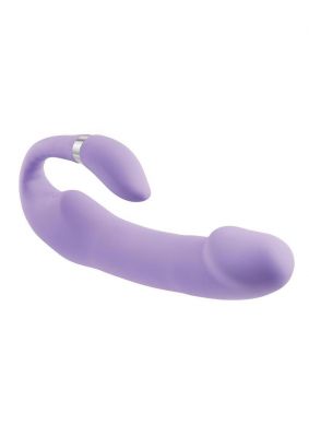 Gender X Orgasmic Orchid Rechargeable Silicone Vibrator with Clitoral Stimulator