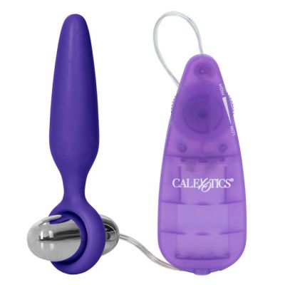 Booty Call Booty Glider Silicone Vibrating Butt Plug