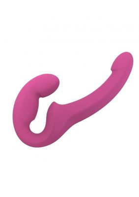 Share Lite Posable Double Dildo Silicone Strapless Strap-On