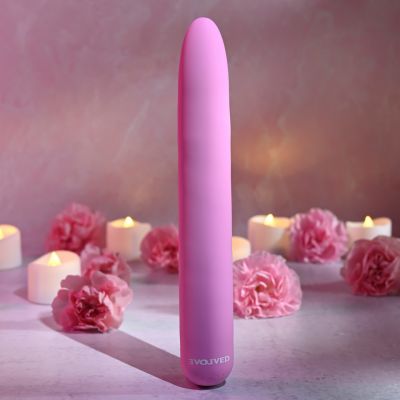 Carnation Rechargeable Silicone Vibrator