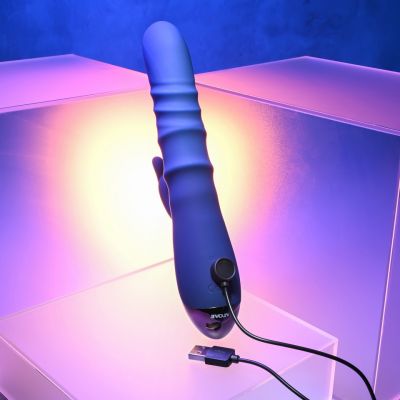 The Ringer Rechargeable Silicone Rabbit Vibrator