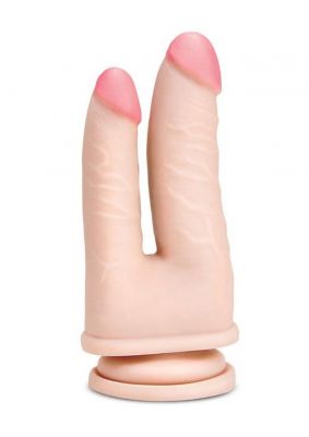 Prowler Red Ultra Cock Realistic Double Penetration Dildo 6in