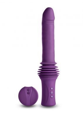 Inya Super Stroker Rechargeable Silicone Thrusing Vibrator
