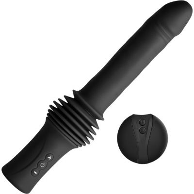 Renegade Super Stroker Rechargeable Silicone Thrusting Vibrator with Suction Cup