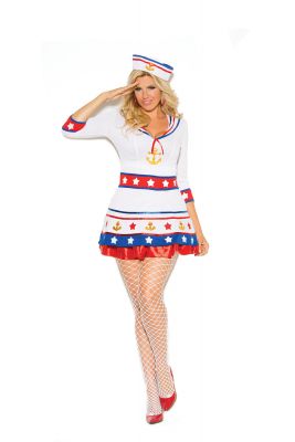 Harbor Hottie Sexy Plus Size Costume