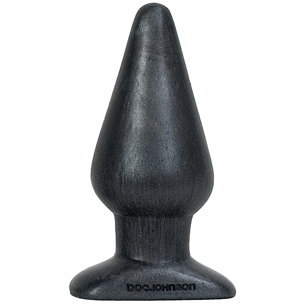 Platinum+Premium+Silicone+The+Super+Big+End+Large+Anal+Butt+Plug+Charcoal