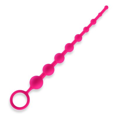 Hustler Silicone Anal Beads 9 Balls 12 Inch
