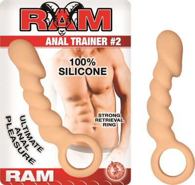 Ram Anal Trainer #2 Silicone Anal Probe Waterproof 5.5 Inch