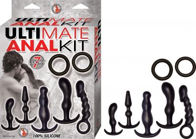 Ultimate Anal Kit Silicone Waterproof 7 Piece Kit