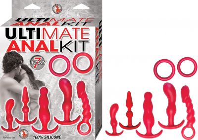 Ultimate Anal Kit Silicone Waterproof 7 Piece Kit