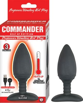 Nasstoys Commander Beginner Silicone Vibrating Hot Plug Waterproof