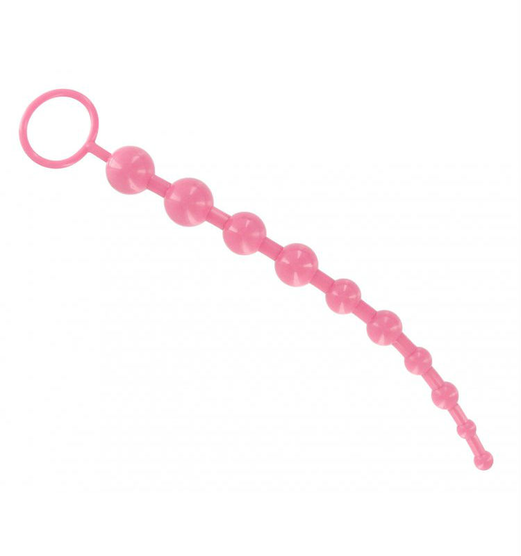Long+Anal+Beads+-+Purple