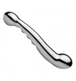Steel Elegance Dual Ended Dildo