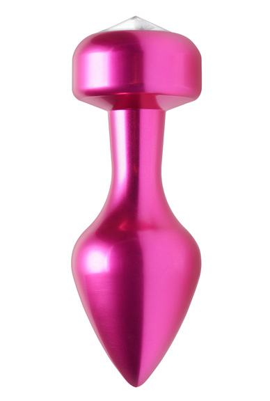 Solitaire+Gem+Accented+Aluminum+Anal+Plug