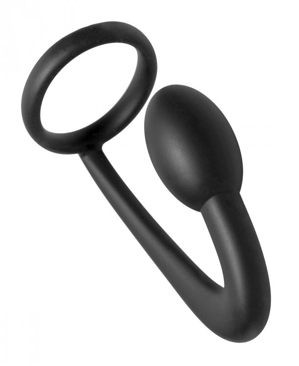Prostatic+Play+Explorer+Silicone+Cock+Ring+and+Prostate+Plug