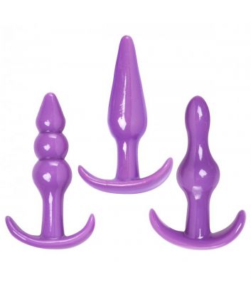 3 Piece Beginner Anal Play Kit