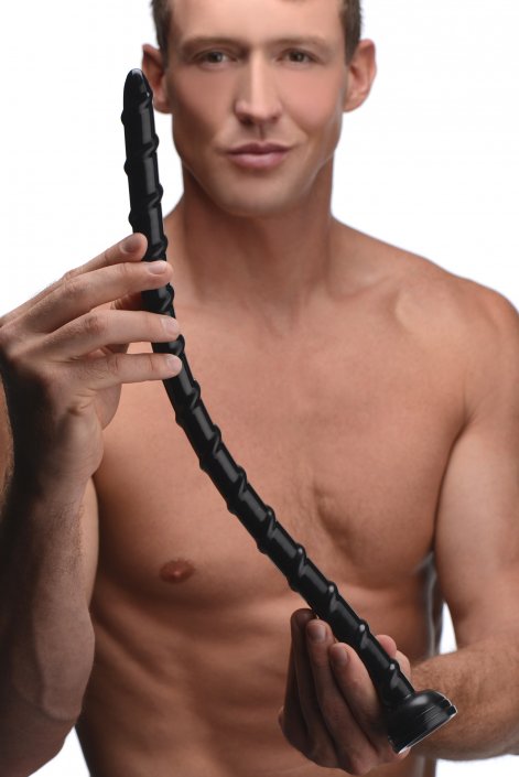 Hosed+Swirled+18+Inch+Thin+Anal+Snake