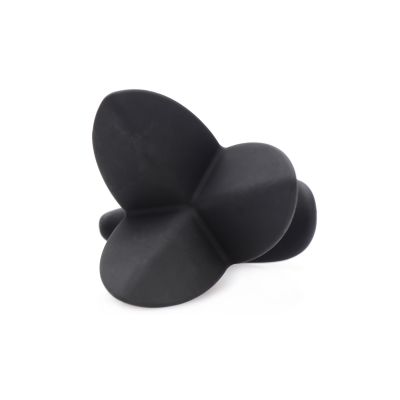 Dark Bloom Mini Claw Silicone Anal Plug - Black