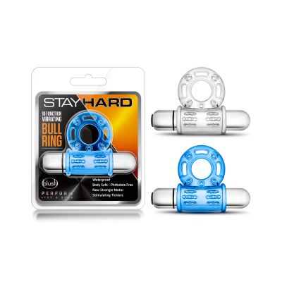 Stay Hard - 10 Function Vibrating Bull Ring