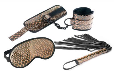 Faux Leather Bondage Kit