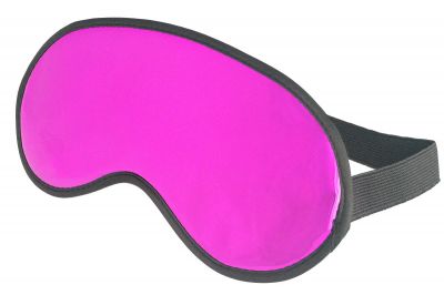 Blindfold-Glossy Faux Leather