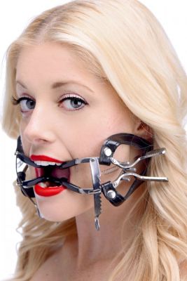 Ratchet Style Whitehead Mouth Gag with Strap