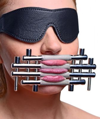 Stainless Steel Lips and Tongue Press
