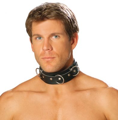 Submissive Lover Leather Slave Collar