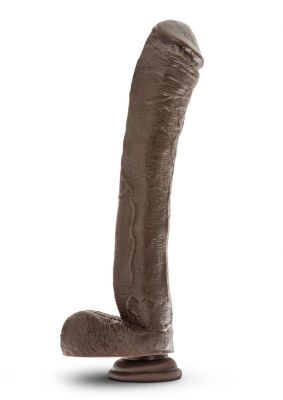 Dr. Skin Mr. Ed Dildo With Balls and Suction Cup 13 in