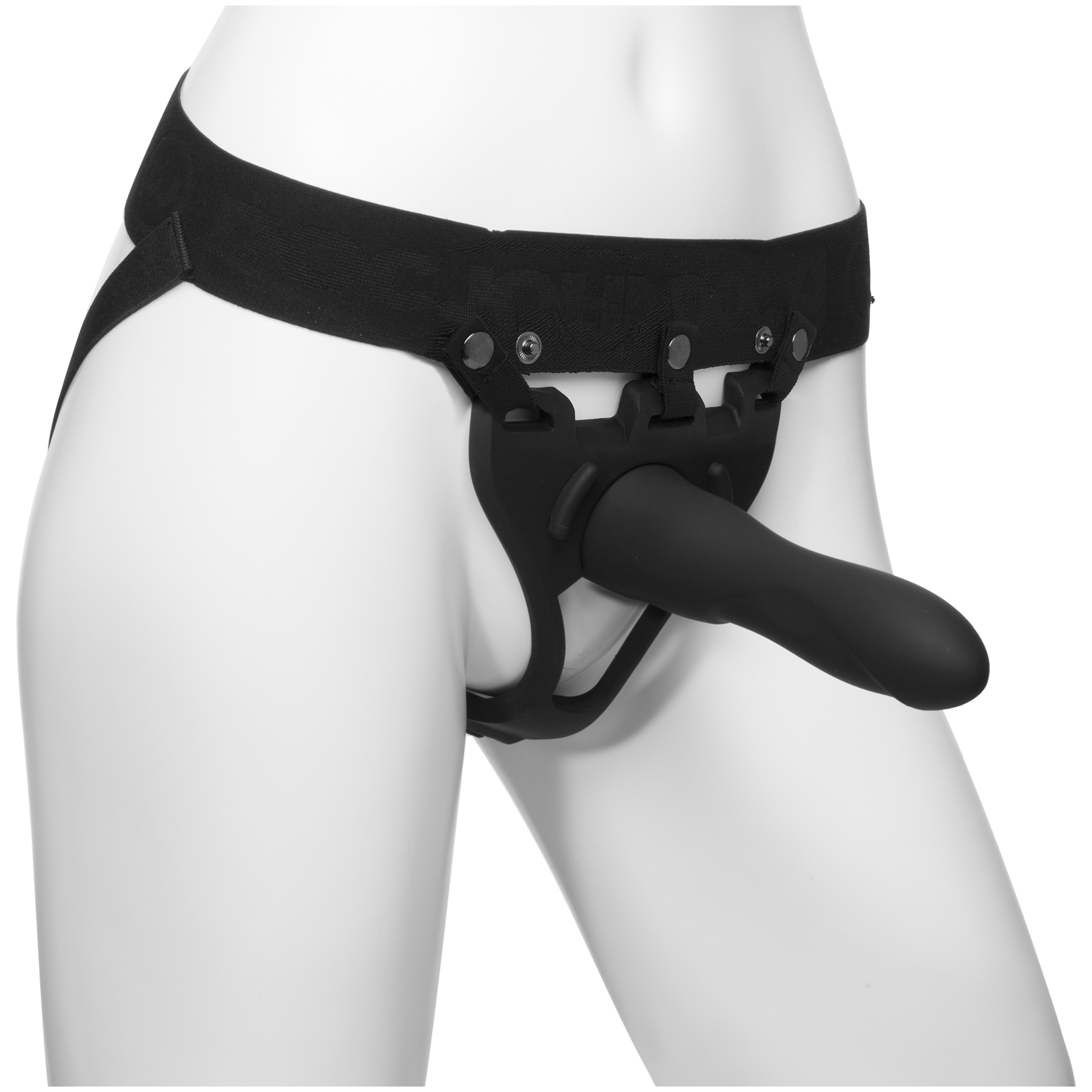 Body+Extension+Be+Strong+Hollow+Silicone+Strap+On+Set+2-Piece
