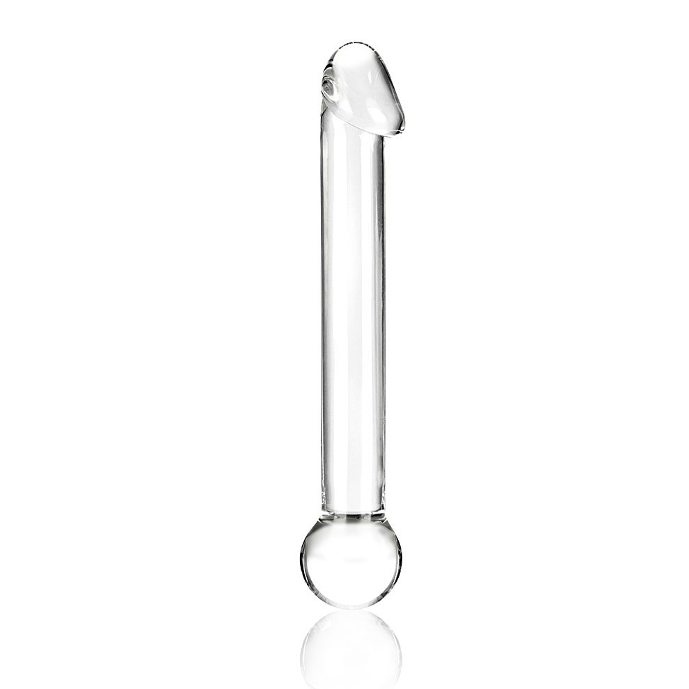 Glas+Realistic+Head+Glass+Dildo+7+Inches