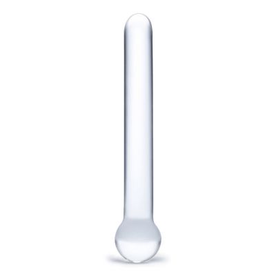 Glas Straight Glass Dildo 7 Inches Clear