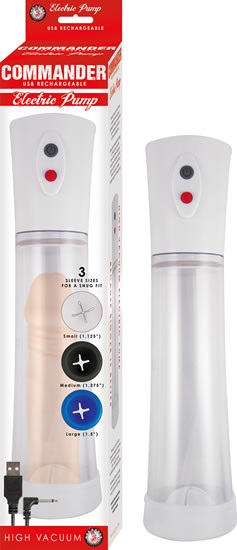 Commander+USB+Rechargeable+Electric+Pump+11.5+Inch