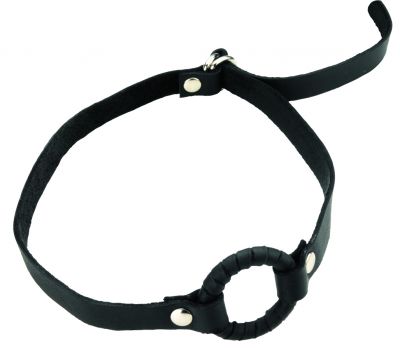 Leather O-Ring Gag