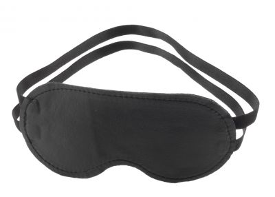 Oiltan Leather Contour Blindfold Dual Strap