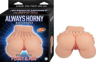 Always Horny Mastubator School Girl Pussy & Ass Non Vibrating Waterproof