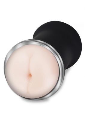 Zolo DP Stroker Discreet Double Entry Textured Masturbator