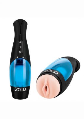 Zolo Thrustbuster Male Masturbator & Stroker Textured Vibrating Rechargeable