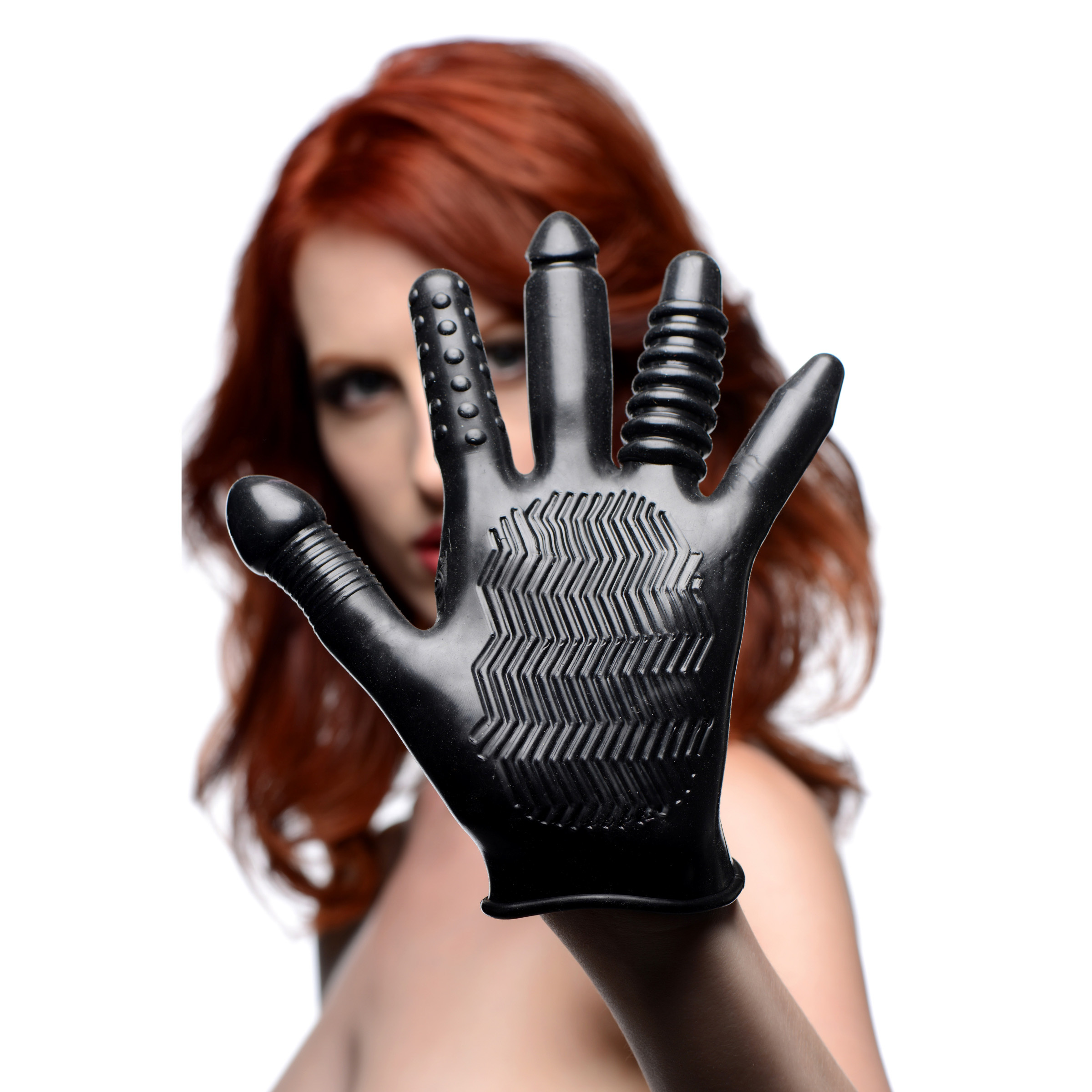 Pleasure+Poker+Textured+Glove